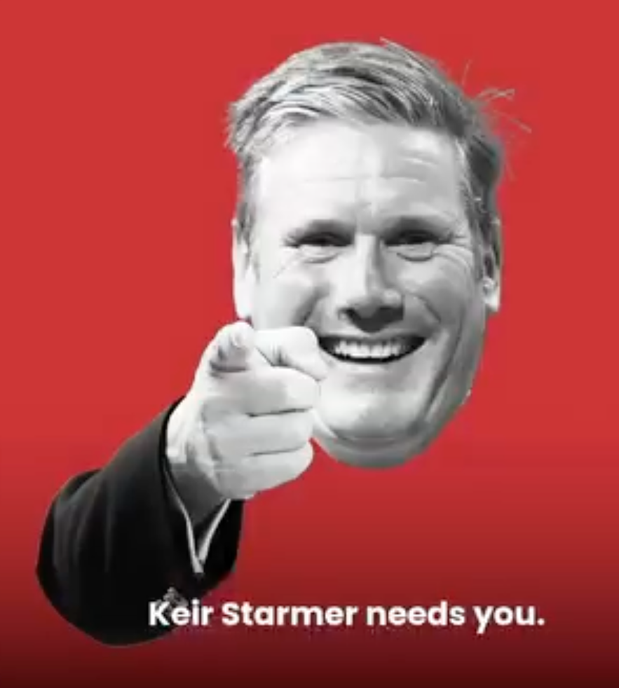 labour, tories, social media, adverts, campaigning, ‘keir starmer needs you!’: tories launches facebook page targeting reform voters